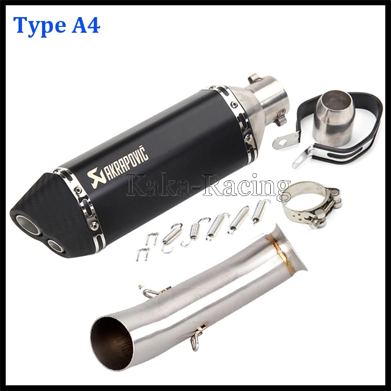 Мотоциклетная выхлопная труба Akrapovic средней длины для KTM DUKE 390 RC390 125 250 RC RC125 2017 2019 |
