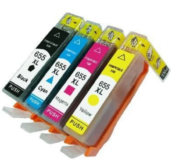 Hisiant совместимый для HP 655 чернильный картридж используется 3525/ 4615/ 4625/ 5525/ 6520/ 6625