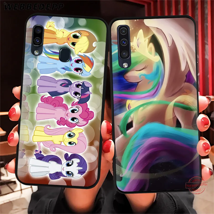 WEBBEDEPP My Little Pony Friendship is Magic Soft Phone Case for Samsung A50s A40s A30s A20s A10s A60 A70 M10 M20 M30 M40 Cases | Мобильные