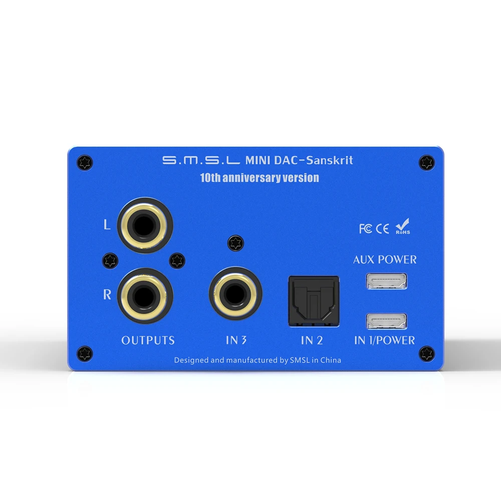 SMSL Sanskrit 10th SK10 мини Hi-Fi цифровой декодер AK4490 PCM384 DSD256 DAC предварительно выход акселерометр Поддержка OTG с пультом дистанционного управления