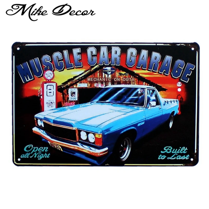 [Mike86] Route 66 красный автомобиль плакат металлическая доска художественный Настенный декор для офиса бар винтажные металлические знаки A-598 смешанный заказ 20*30 см - Цвет: AA 944