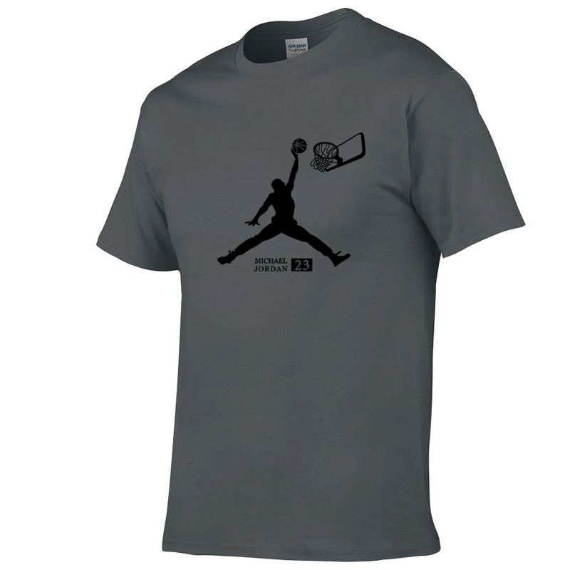 2019 новая брендовая горячая Распродажа Новая футболка Jordan 23 принт Мужская s Swag