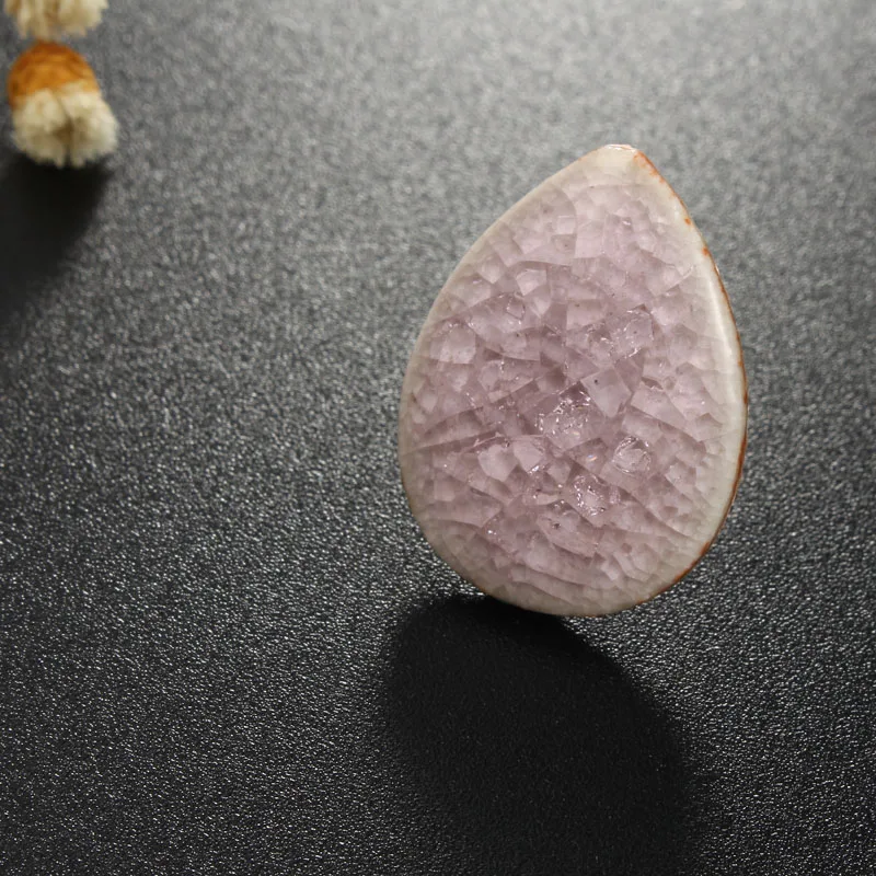 5 шт Круглые каплевидные керамические Китайские стеклянные капли из бисера