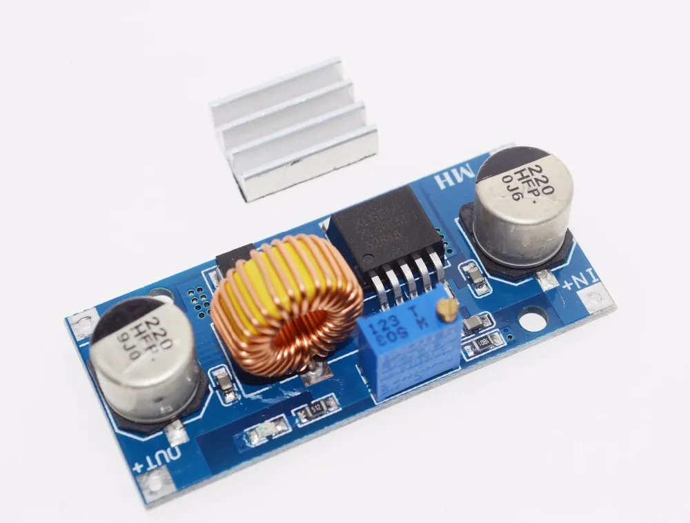 5A XL4015 DC 4 38V до 1 25 36V 24V 12V 9V 5V Шаг вниз Регулируемый Питание модуль светодиодный