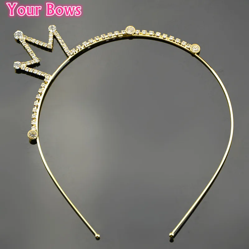 1 шт. детский обруч для волос с бантом|hair accessories|crown hairbandprincess crown |