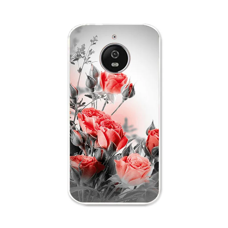 Q104 Чехол для Moto E4, чехол s, силиконовый бампер для Motorola Moto E4, XT1766, XT1763, XT1762, E(4th Gen.), европейская версия, чехол с фламинго - Цвет: Q104