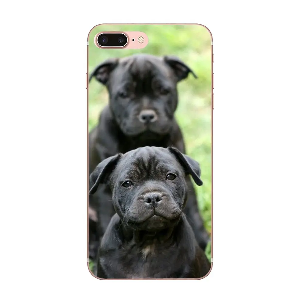 Soft TPU Screen Protector For Xiaomi Redmi Mi Note 7 8 9 SE Pro Lite Go Play Pitbull Dog Puppy | Мобильные телефоны и