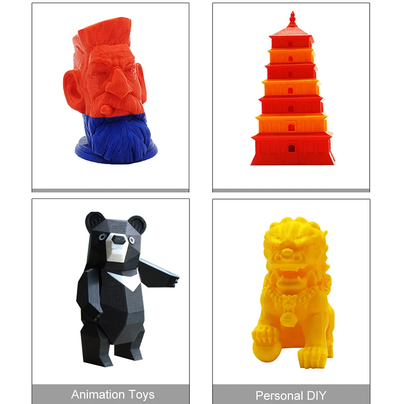 Anet A8 один/два цвета 3d принтер заводская цена Reprap Prusa i3 дешевая 3d печатная машина двойное сопло двойной экструдер 22*22*24