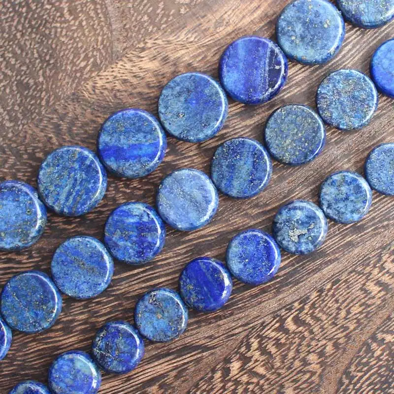 

Lapis Lazuli 12-16mm Coin shape Loose Beads 15inch/38cm ,For Jewelry making, can mixed wholesale!