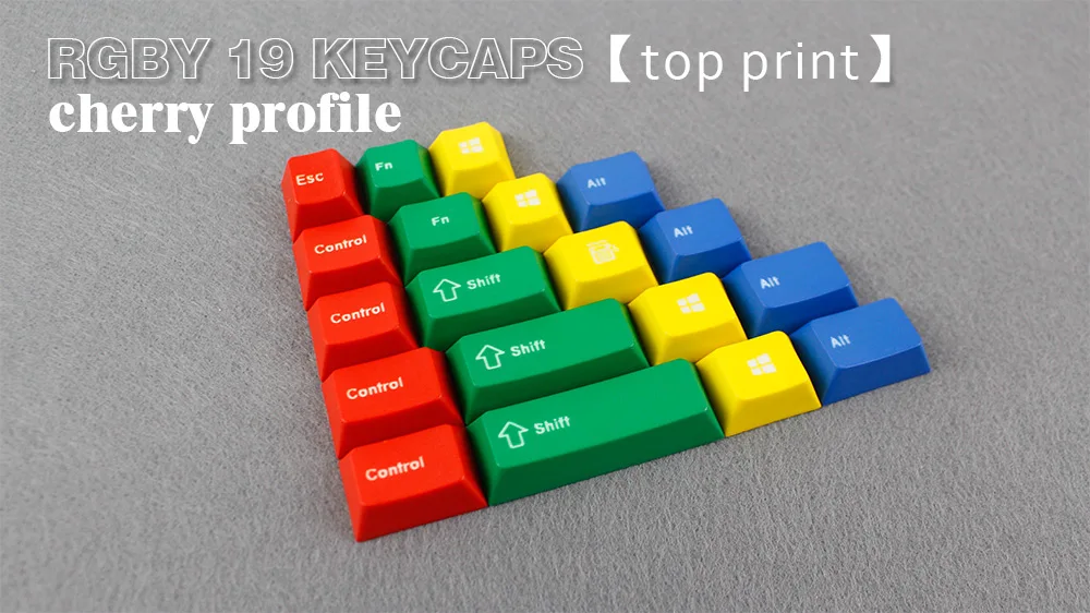 Enjoypbt клавиатура механическая клавиатура с клавиатурой, горячая Распродажа 117, японские брелки с красителем, набор ключей cmyw rgby