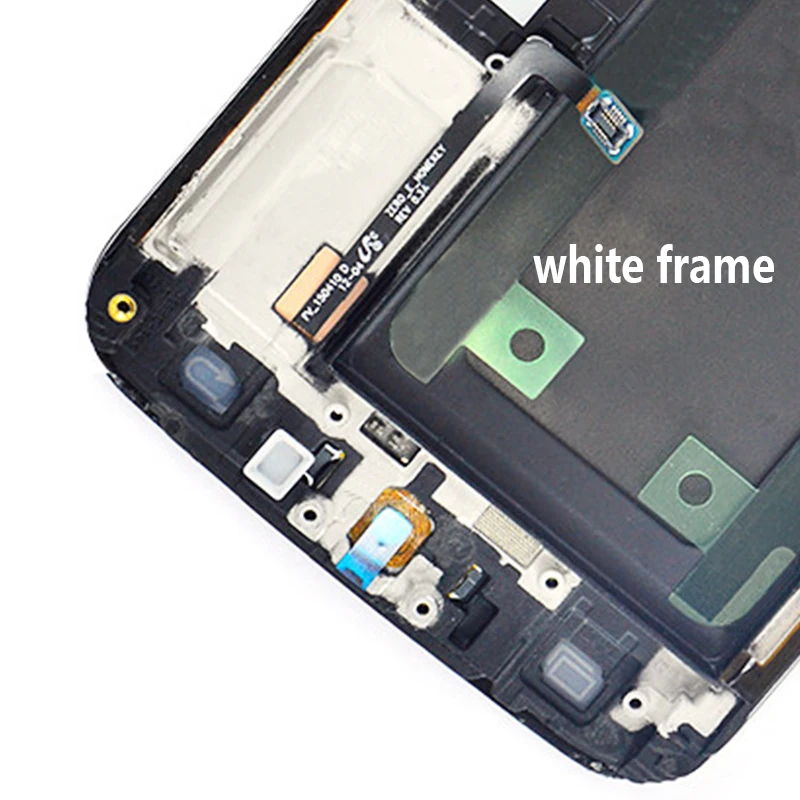 Оригинальный AMOLED экран для Samsung Galaxy S6 Edge ЖК дисплей S6EDGE G925 G925F сенсорный