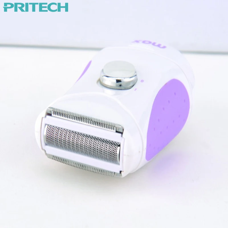 Портативный Женский Электрический мини эпилятор PRITECH устройство для сухого и
