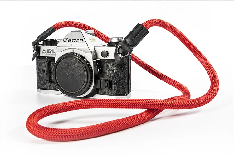 Альпинистский нейлоновый Канат для камеры плечевой шейный ремень для Leica Canon Nikon Olympus Pentax sony Fujifilm