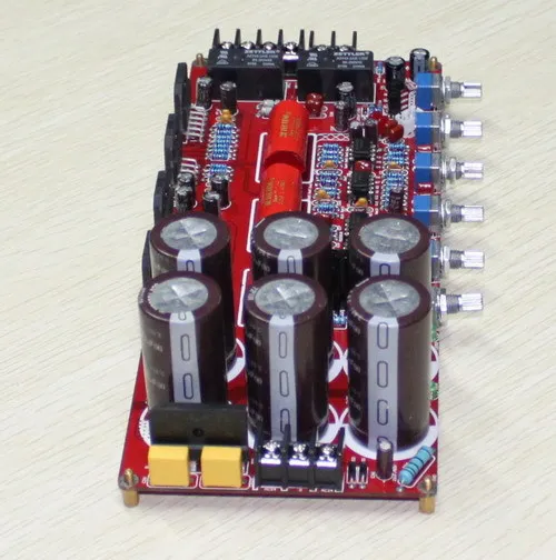 Двойной AC20-28V LM3886TF+ NE5532 2,1 канальный усилитель доска(68 Вт* 2+ 120 Вт