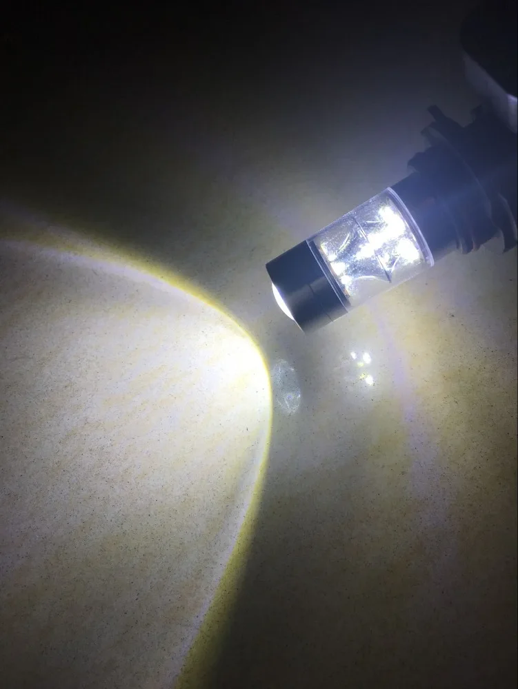 LYMOYO автомобильный H4 светодиодный HI/LO H7 60 Вт Авто 2835 12SMD светодиодный светильник drl Дневной ходовой светильник противотуманная фара головной светильник DC12 4300k 6000k