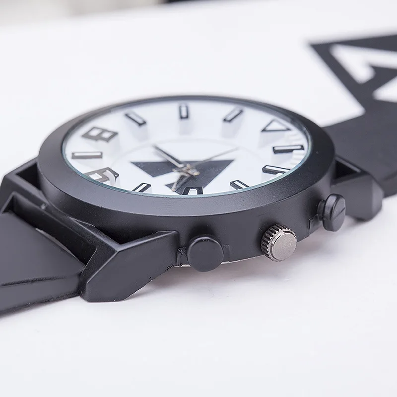 Модные Молодежные мужские часы спортивные Треугольник Дизайн Личность любит
