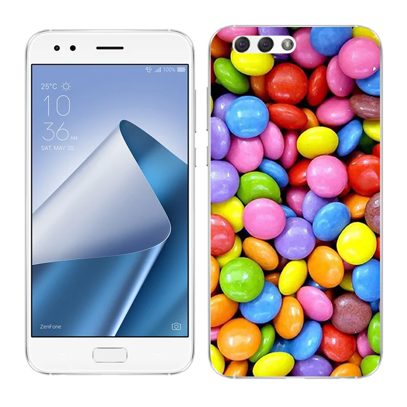 Чехлы для телефонов Asus Zenfone 4 ZE554KL, чехол с пейзажным рисунком, 5,5 дюйма, силиконовый чехол Для Zenfone 4 ze554kl для 4 ZE554KL, мягкий ТПУ