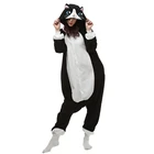Пижама кигуруми в виде животных, Комбинезоны для взрослых, цельная Пижама Onsie для мужчин и женщин, комбинезон для Хэллоуина