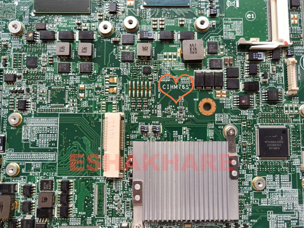 ESHAKHARE/CIHM76S I7 3537U/3517U Horizon 27 PC материнская плата для ноутбука Lenovo IdeaCentre 90002141 W8S CIHM76S 620