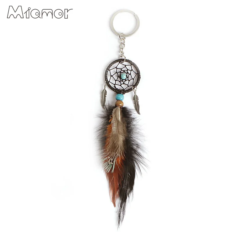 Мини Ловец снов MIAMOR ручной работы сетка с украшением в виде пера BMW084|net|net netnet decor |