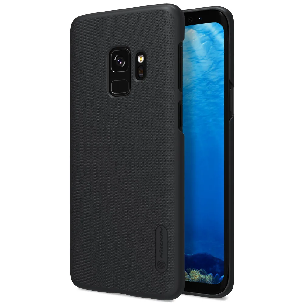 Чехлы для телефонов Samsung Galaxy s9 S 9 /S9 Plus S9 + Nillkin черный матовый чехол Матовый Жесткий