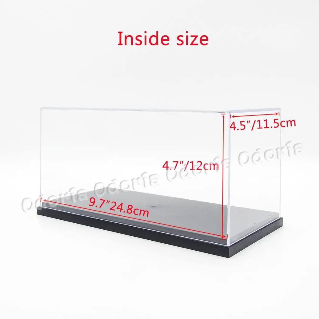 AU Odoria акрил Дисплей Дело Box 26x13x13 см Ясно Perspex пыле УФ-Большой Размеры | Игрушки и