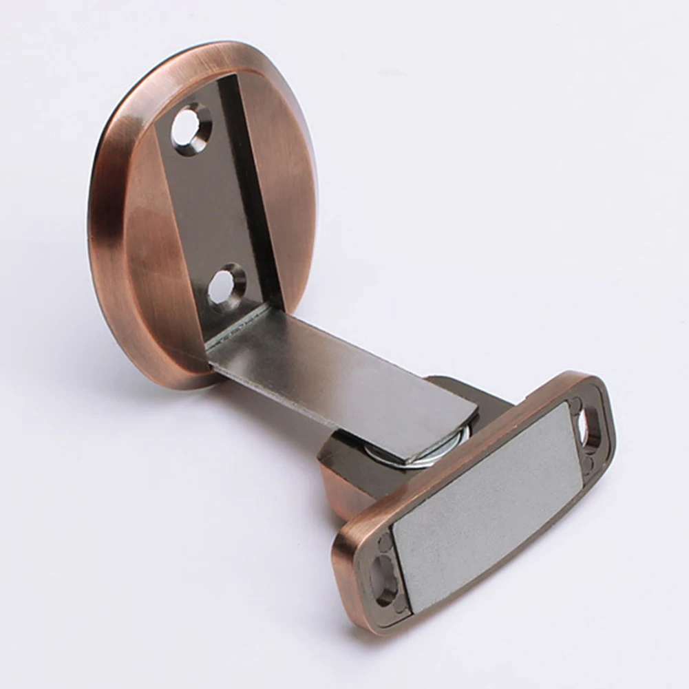 HOT SALE Magnetic Door Holder Stainless Steel Hidden Stopper Toilet Noiseless Doorstop