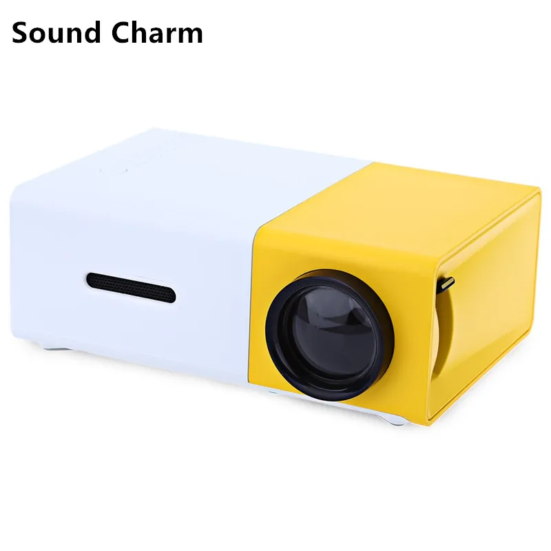 Портативный светодиодный мини видеорегистратор Sound Charm YG300 с портами HDMI USB TF