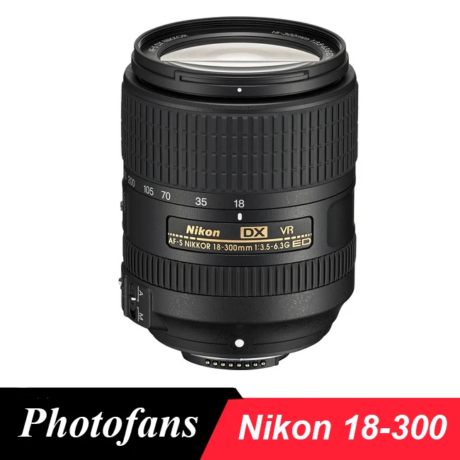 Nikon 18 300 объектив Nikkor AF S DX 300mm f/3 5 6 3G ED VR линз для D3400 D3200 D3300 D5500 D5200 D5300 D5600 D7200 D7100 D500|lens
