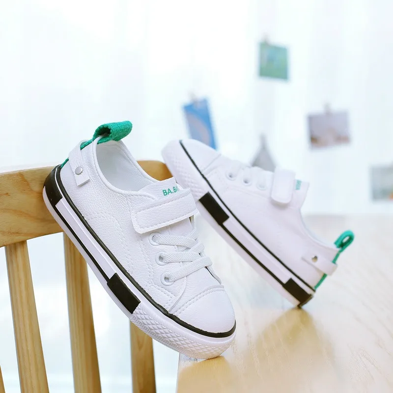 High Quality Children Shoes For Girl Boys Sneakers Artificial Leather 2018 Autumn New Fashion Kids Casual Student | Детская одежда и