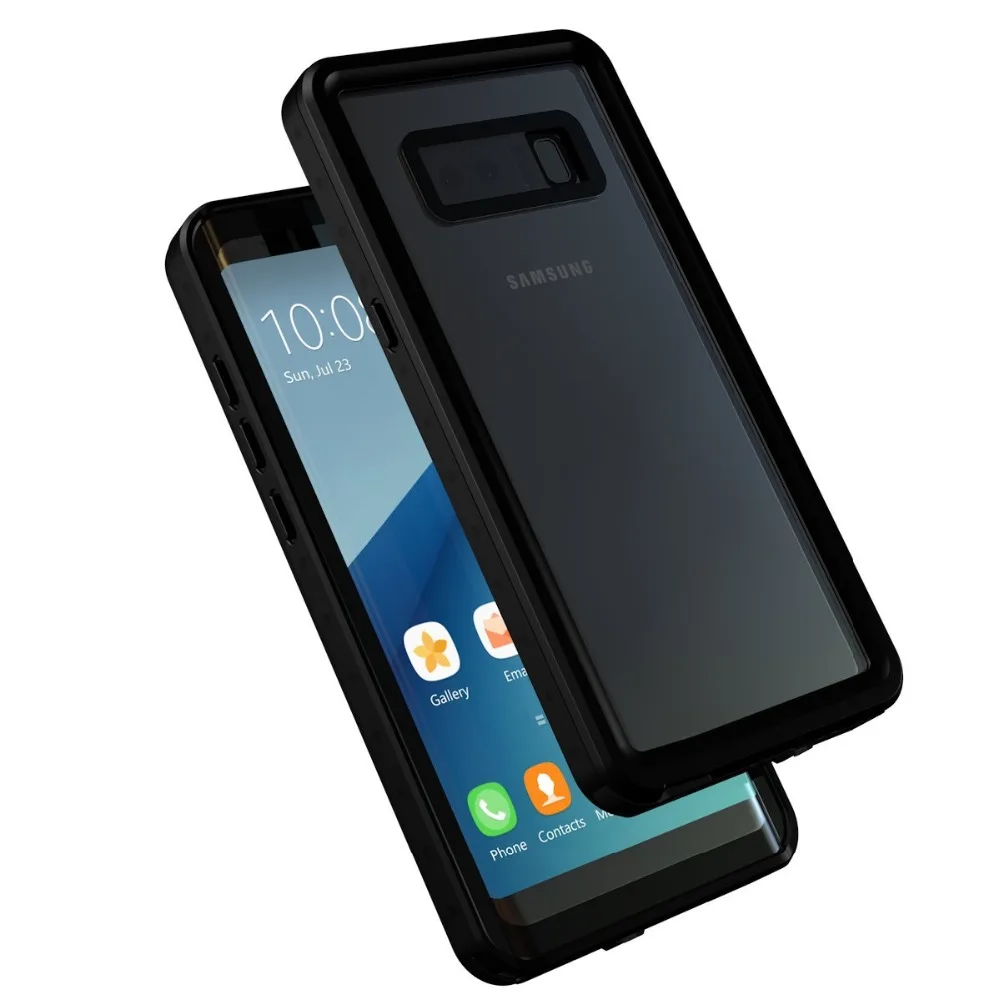 IPX68 водонепроницаемый чехол для samsung Galaxy Note8 водный Спорт Плавание Защитный PC TPU чехол для samsung Note8 Plus серфинг чехол