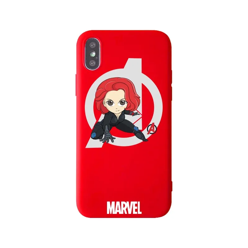 Железный человек Оригинальный чехол для телефона Marvel Iphone X Xs Max XR 10 8 7 6 6s Plus 5 5s SE