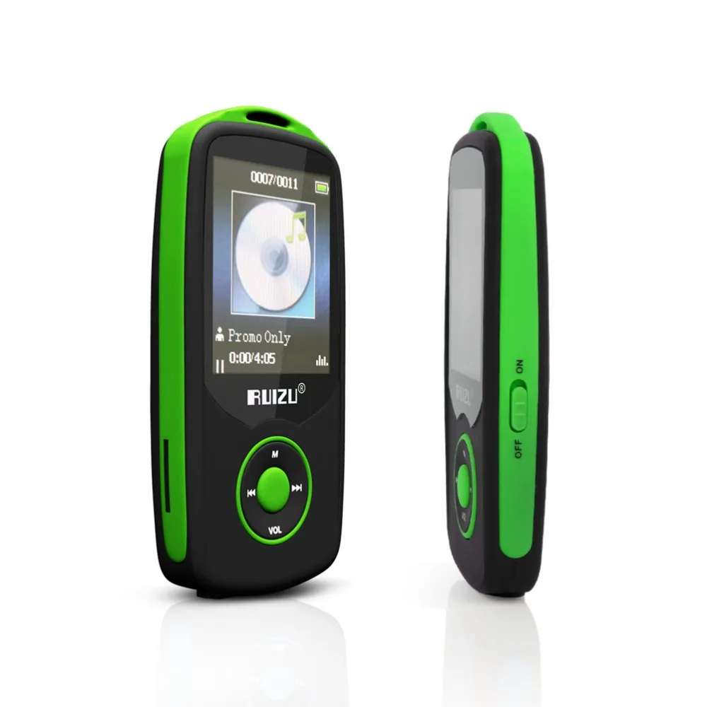 Оригинал RUIZU X06 Bluetooth Mp3-плеер Hifi Музыка С 4 ГБ + 16 1.8 Дюймовый Экран 100 часов Высокой