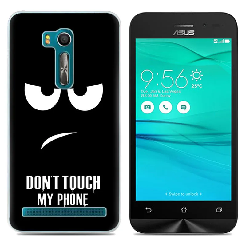 Для Asus Zenfone Go ZB552KL чехол 5 дюймов мультяшный мягкий для телефона из ТПУ X007D
