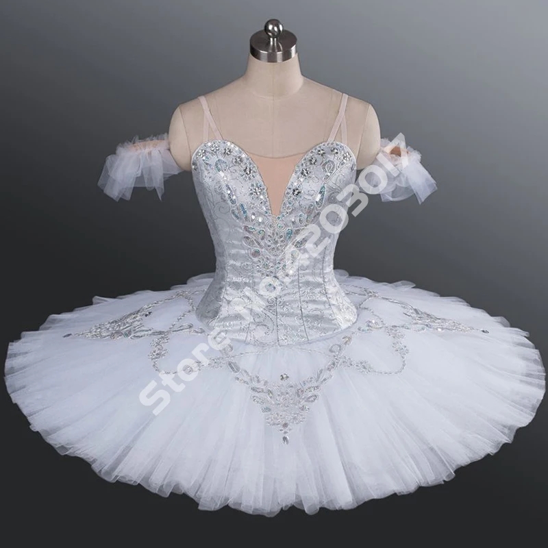 Белое платье в виде лебедя для взрослых профессиональные балетные пачки женские