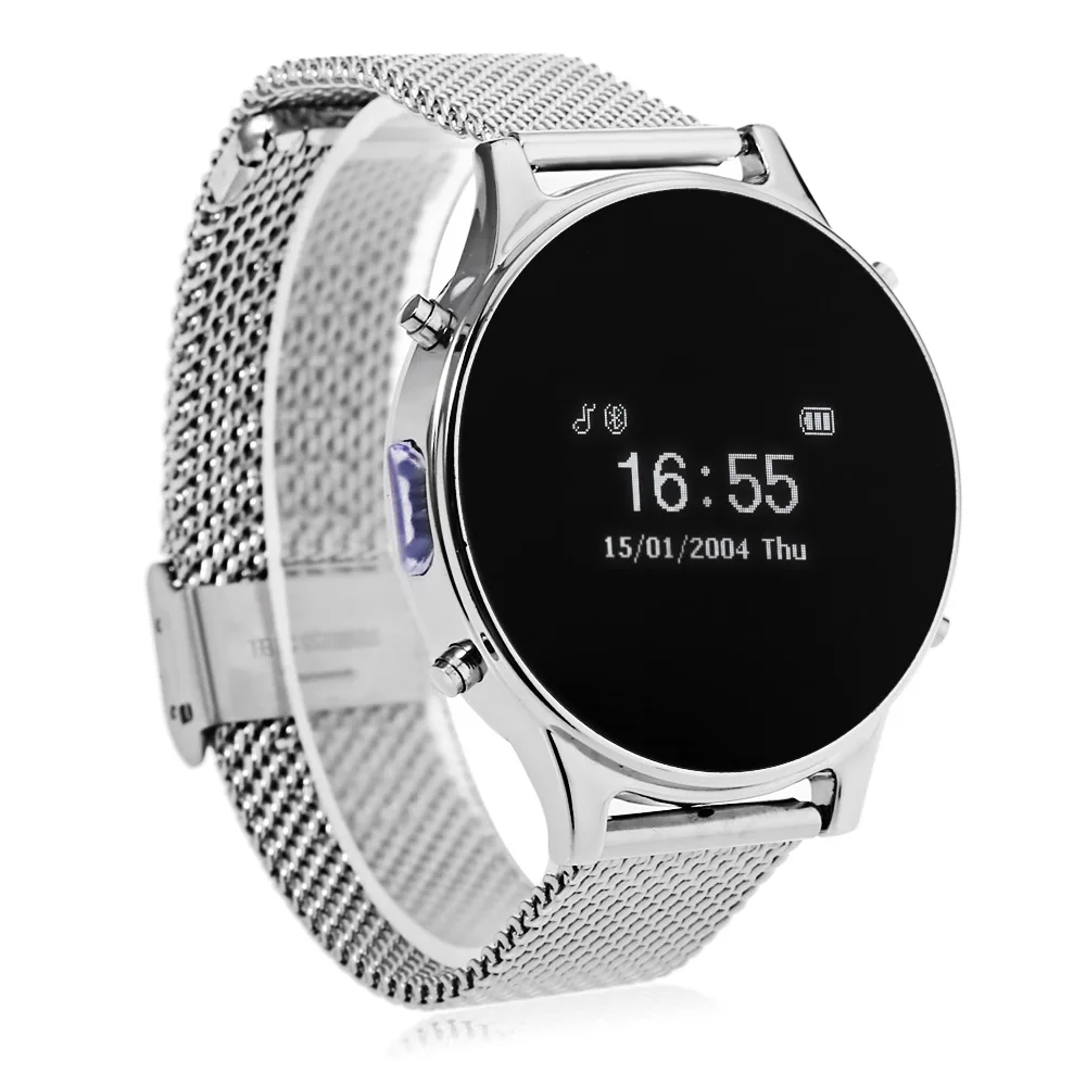 MT360 Смарт часы Bluetooth Шагомер наручные 0 96 &quot240*240 pix с дистанционным Камера анти