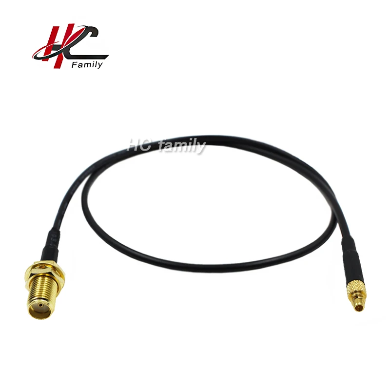 

MMCX Male plug to SMA female Jack RG174 Coaxial Cable Pigtail 1m/2m/3m/5m length