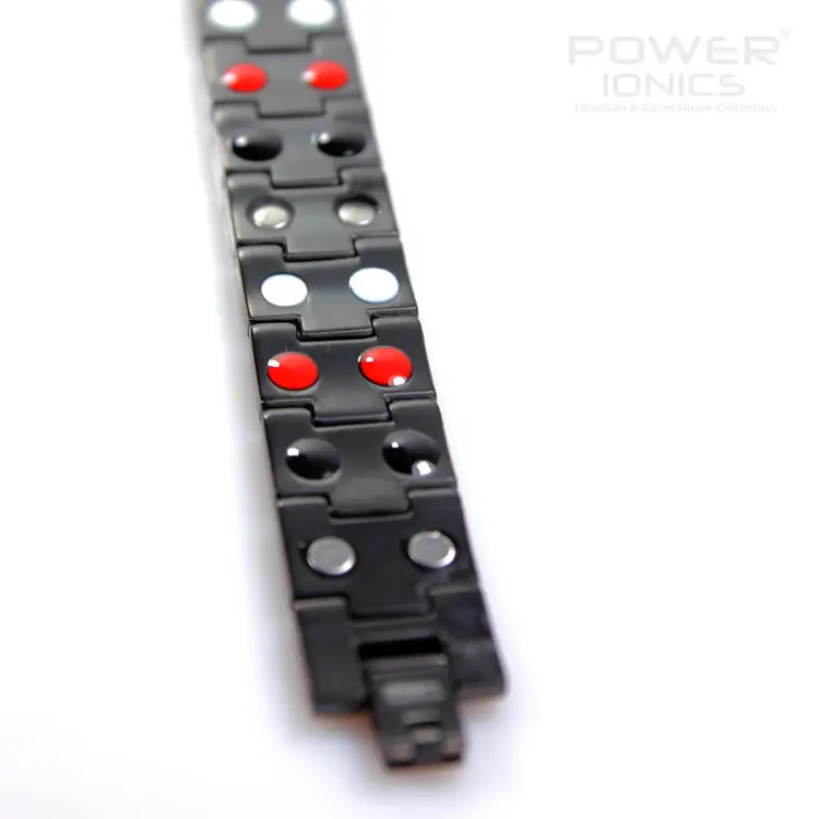 Power Ionics Context Mens 4в1 био германий магнитный F. I. R анионовый браслет