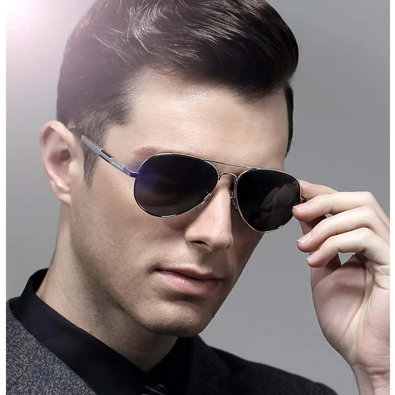 2018 Новый Алюминий магния поляризованных солнцезащитных очков Для мужчин модные