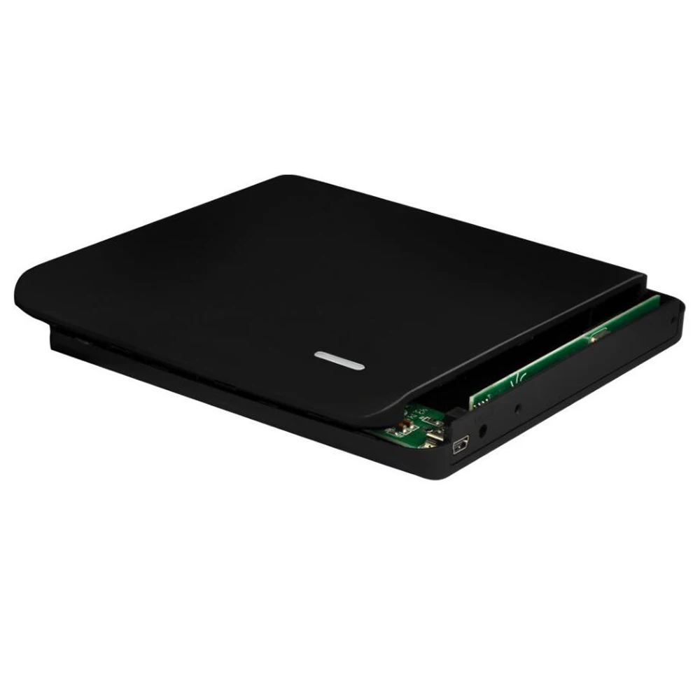 12 7 мм USB 2 0 DVD привод Внешние оптические диски Корпус SATA к внешний корпус для