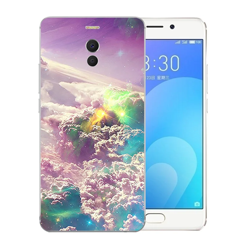 Силиконовый чехол для телефона с рисунком звездного неба Meizu M6 Note Shell Note/Blue Charm 6 |
