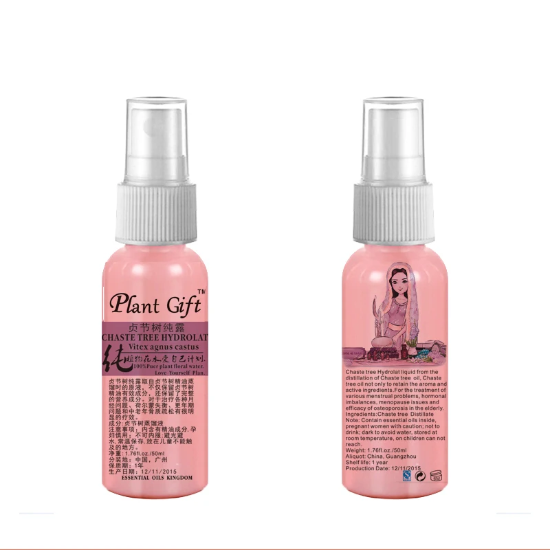 Гидрозол Chaste Tree 50 мл увлажняющее средство для улучшения молочной железы