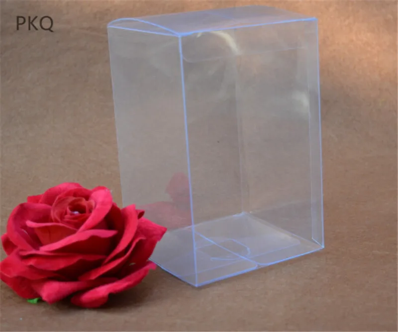 30 размеров пластиковая ПВХ Подарочная коробка для дня рождения прозрачная