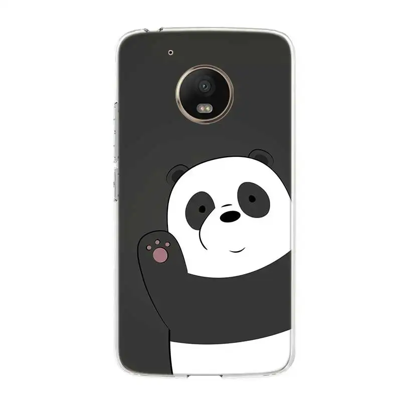 Чехол для телефона из мягкого ТПУ с тремя маленькими медведями Motorola MOTO G7 G6 G5S G5 E6 E5