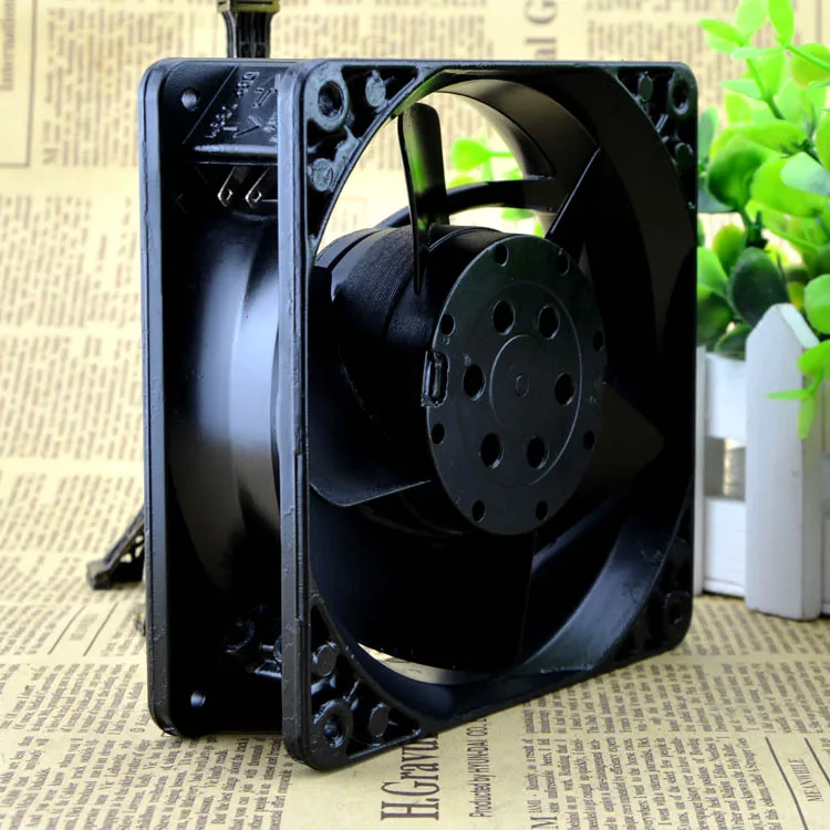 220 v 18 Вт TYP4558N PAPST 12038 120*120*38 мм вентиляторы 12 см цельнометаллический