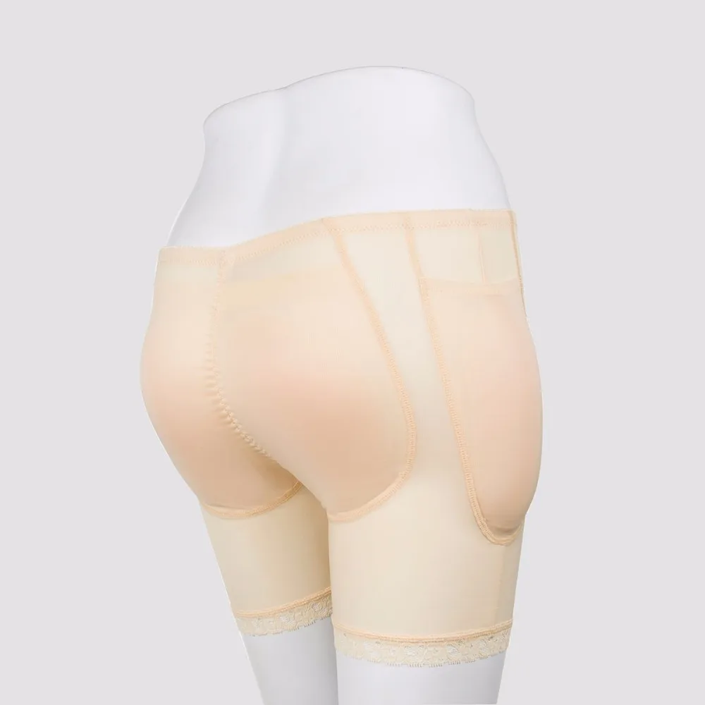 Сексуальные женские трусики шорты с силиконовой подкладкой эффектом пуш ап