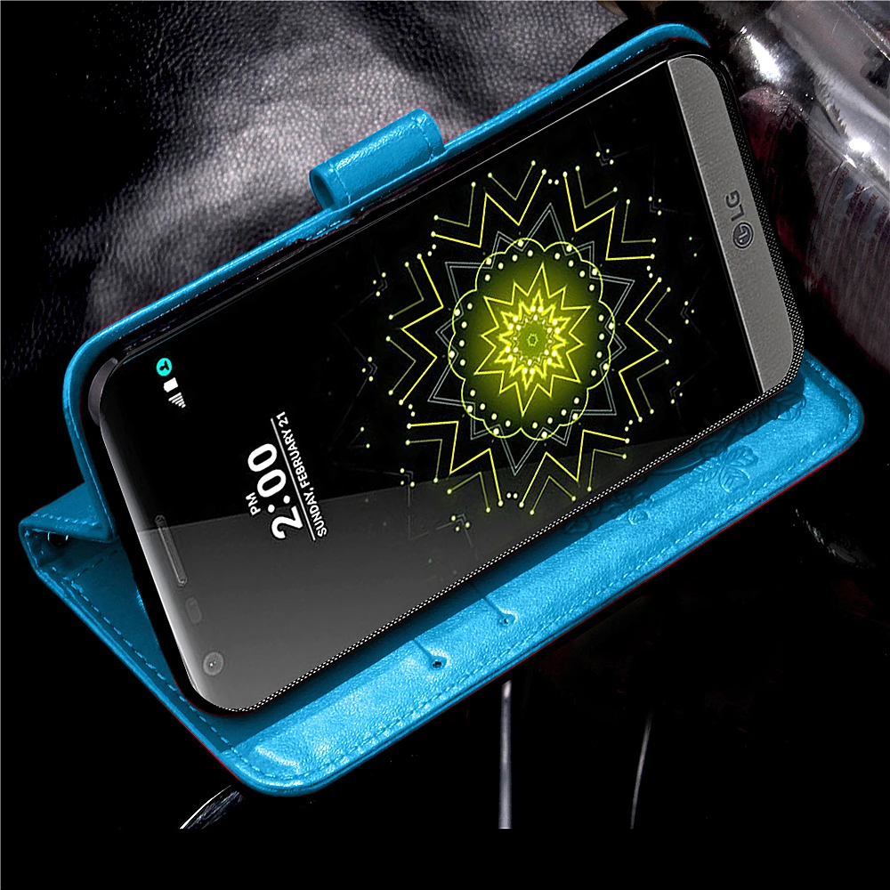 Для Coque LG G5 флип чехол кожаный для случае Etui принципиально Carcasa оригинальный