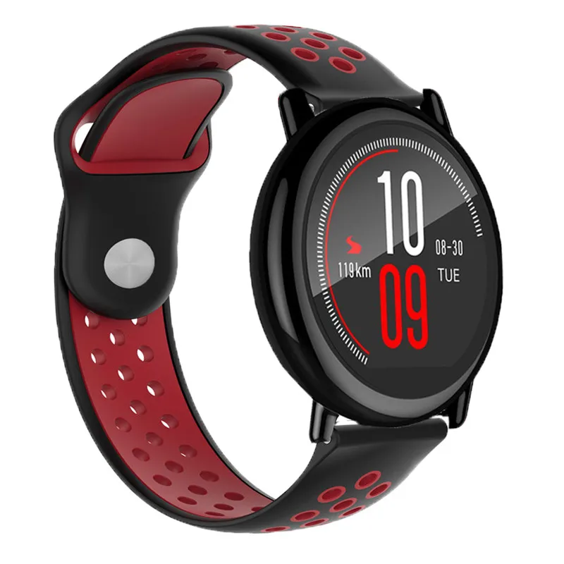 3в1 Huami Amazfit Stratos pace ремешок Смарт часы силиконовые полосы браслет ремень для xiaomi Huami Amazfit стекло Защита экрана