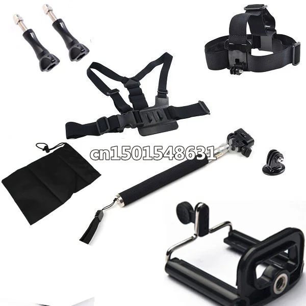 Sj5000 sj4000 Gopro аксессуары Go pro Hero4 Hero2 hero3 Hero 3 4 Black Edition для экшн-камеры с нагрудной