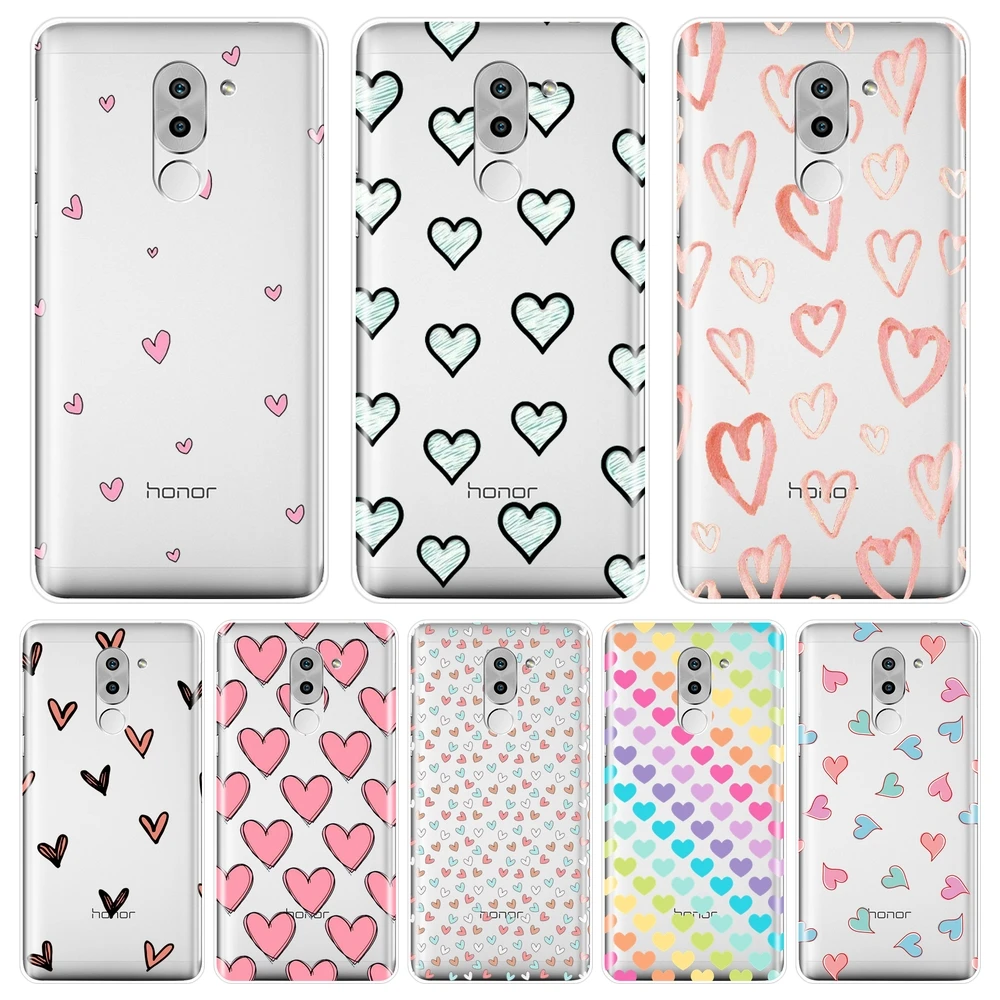 Силиконовый чехол для телефона Huawei Honor 4C 5C 6C 6A Pro милый мягкий чехол-накладка с